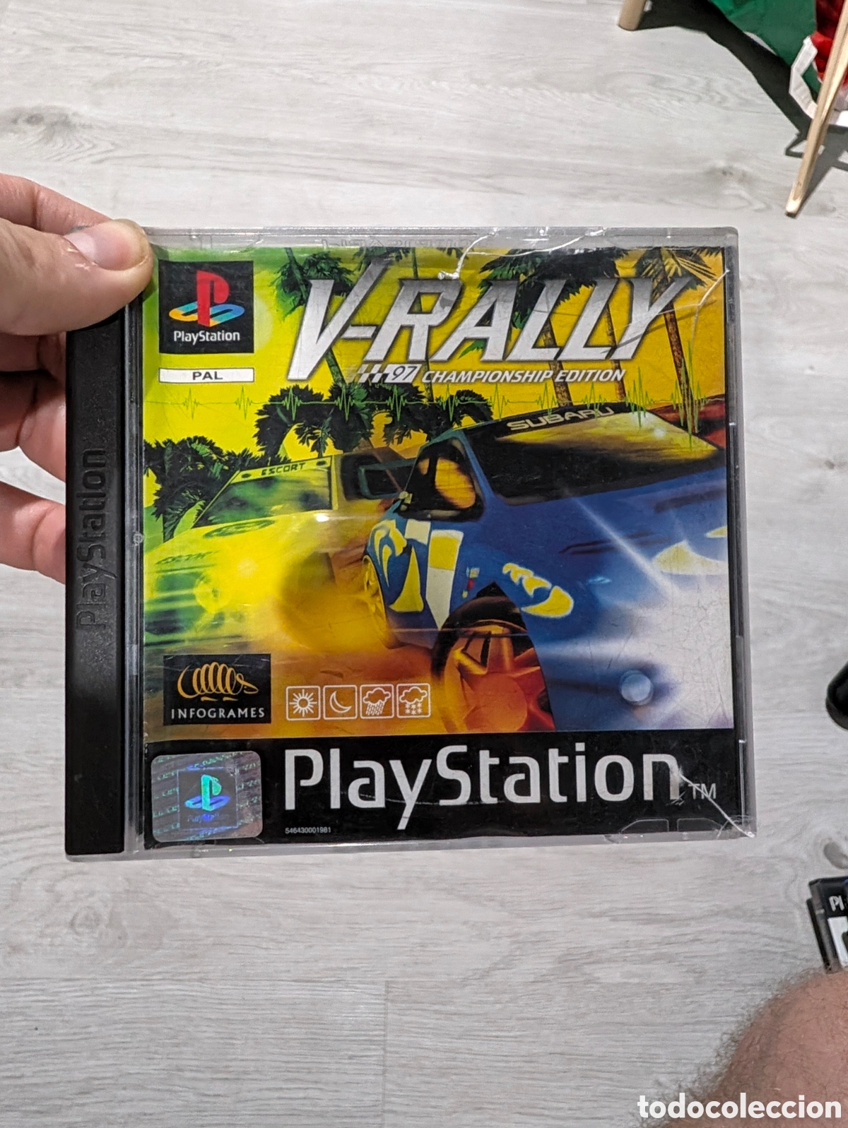 Videojuegos y consolas: Antiguo juego sony Playstation 1 vrally original