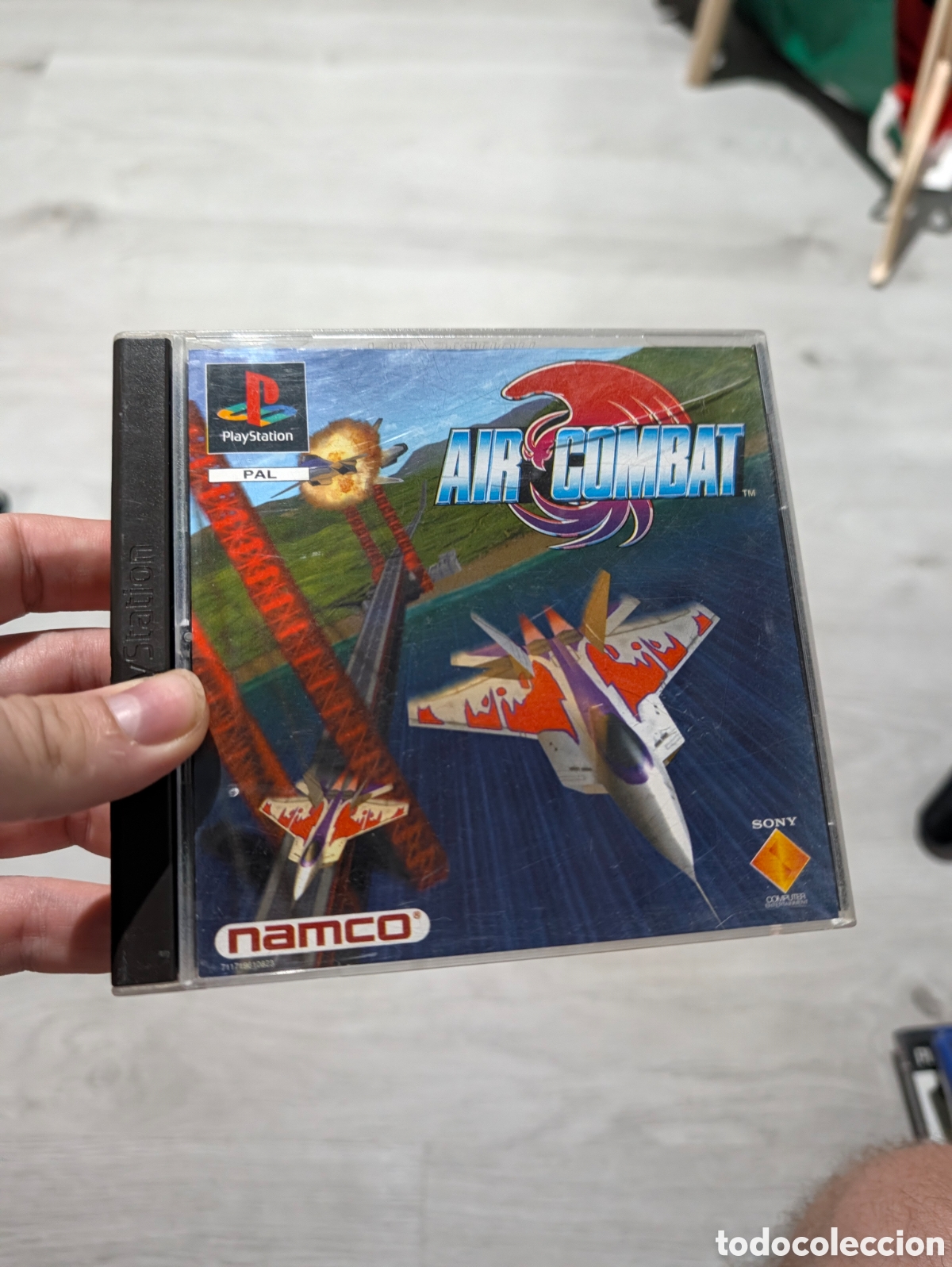 Videojuegos y consolas: Antiguo juego sony playstation 1 original air combat