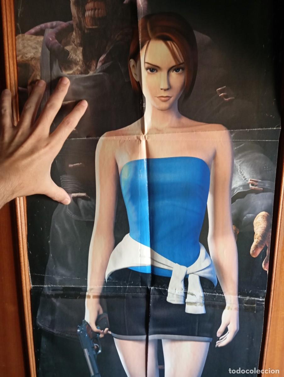 Videojuegos y consolas: P&oacute;ster Resident Evil 3 Jill Valentine Gran Turismo 2 Screenfun