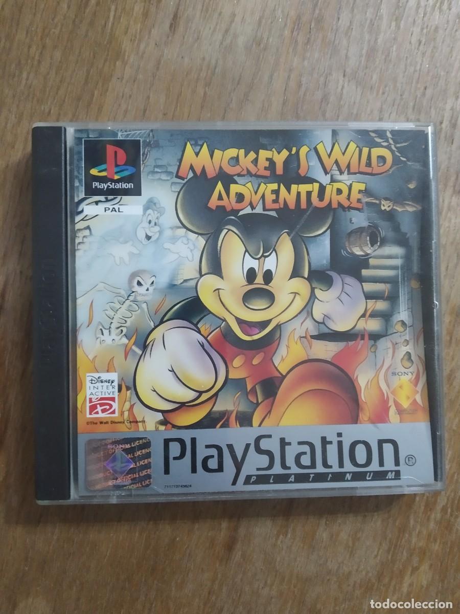 Videojuegos y consolas: Mickey&rsquo;s Wild Adventure PS1 &middot; Platinum &middot; Edici&oacute;n Espa&ntilde;ola Completa &middot; Muy Buen Estado &middot; PSX PAL