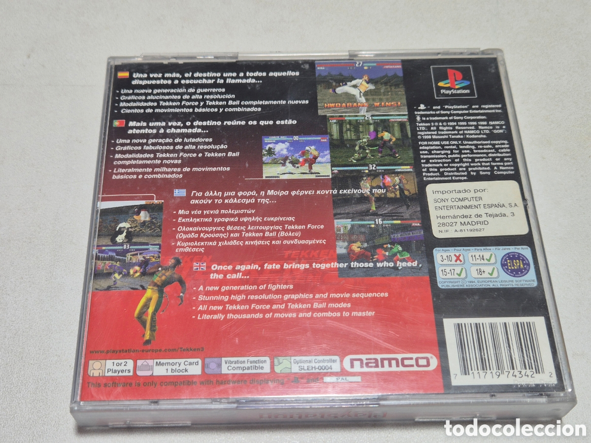 Videojuegos y consolas: Tekken 3 . Playstation 1 - Foto 2