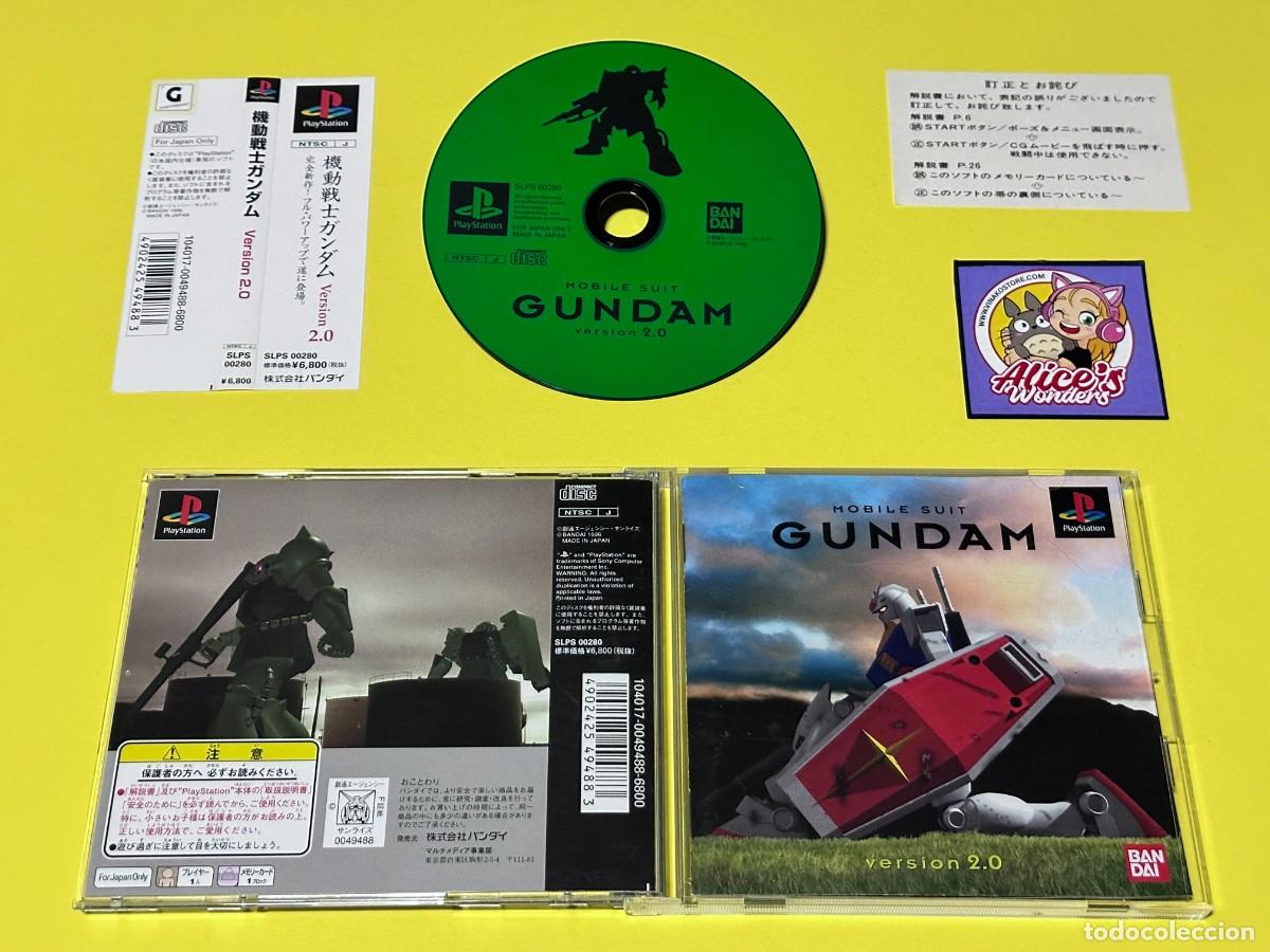 Videojuegos y consolas: Mobile Suit Gundam Version 2.0 Sony Playstation NTSC-J Spinecard