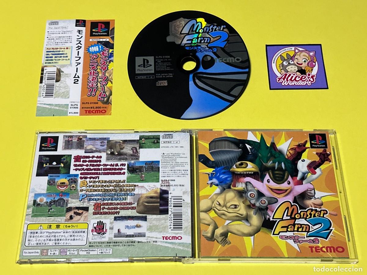 Videojuegos y consolas: Monster Farm 2 Sony Playstation NTSC-J Spinecard