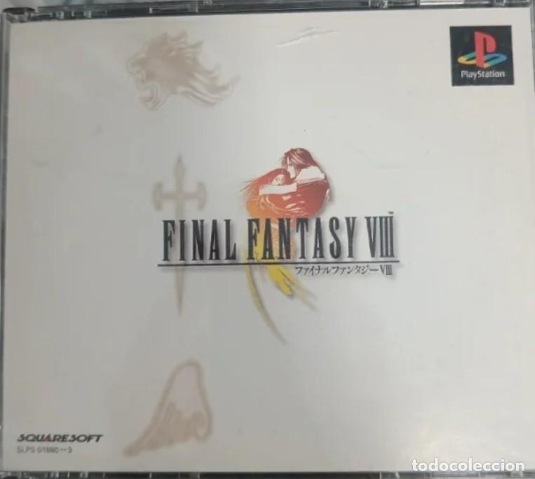 Videojuegos y consolas: PS1 Final Fantasy VIII (Final Fantasy 8) JAP&Oacute;N (Se&ntilde;ales normales de uso)