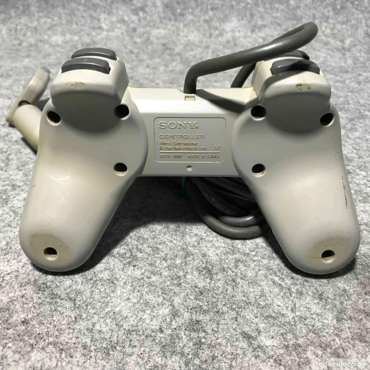 Videojuegos y consolas: CONTROLLER SCPH-1080 GRIS SONY PLAYSTATION PS1 - Foto 2