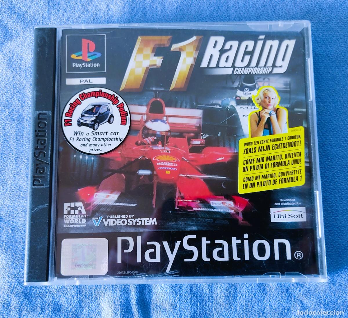 Videojuegos y consolas: PLAYSTATION F1 RACING CHAMPIONSHIP CAJA Y MANUAL ORIGINAL SIN JUEGO