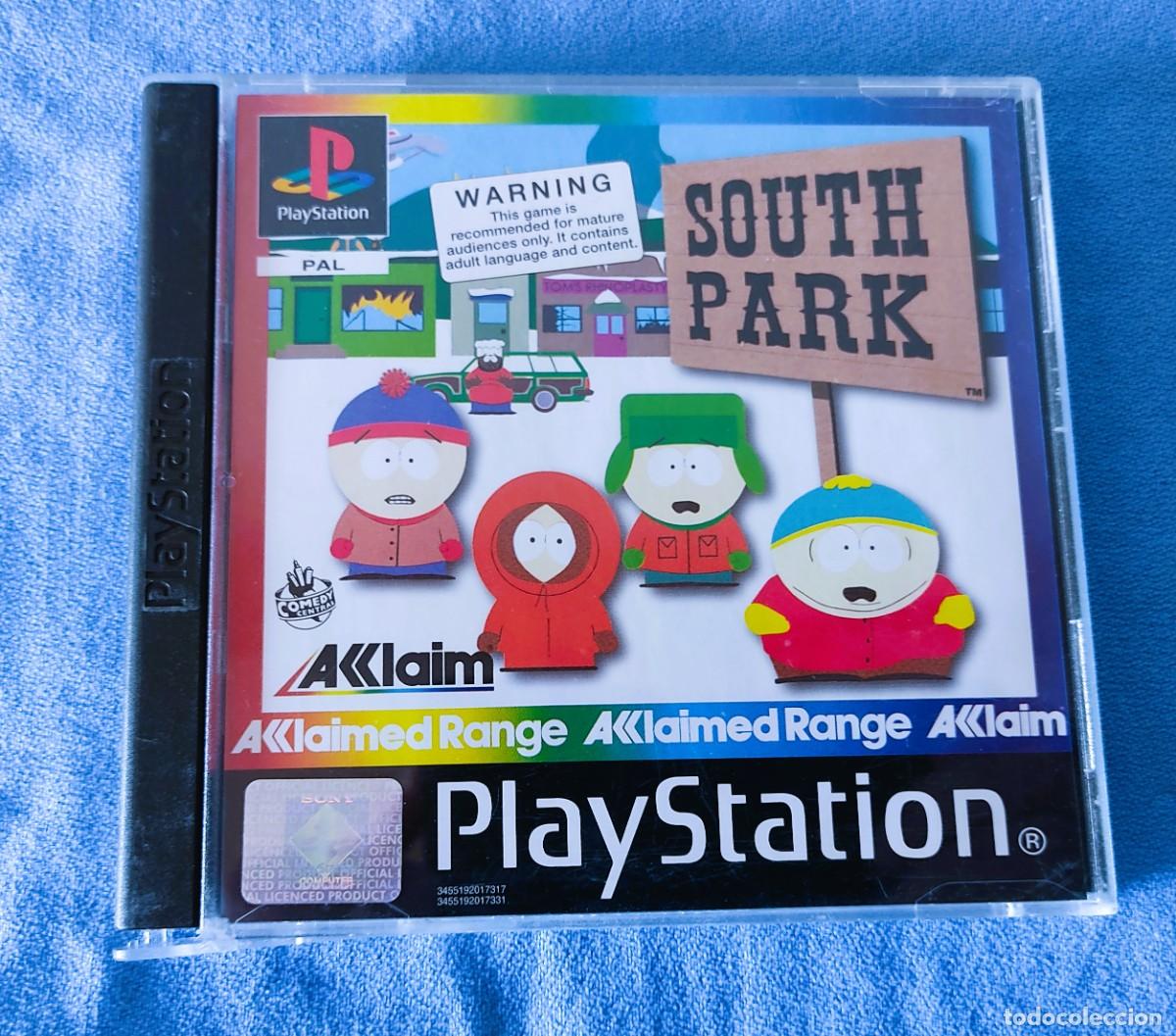 Videojuegos y consolas: PLAYSTATION SOUTH PARK CAJA Y MANUAL ORIGINAL SIN JUEGO