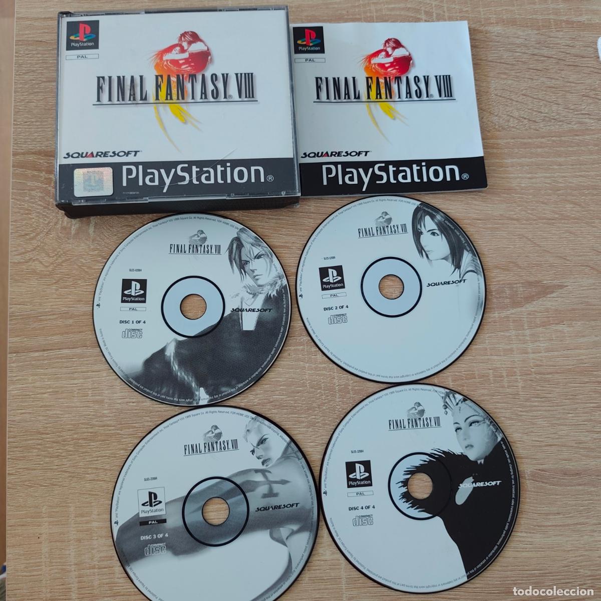 Videojuegos y consolas: FINAL FANTASY VIII PLAYSTATION PSONE. PAL ESPA&Ntilde;A psx