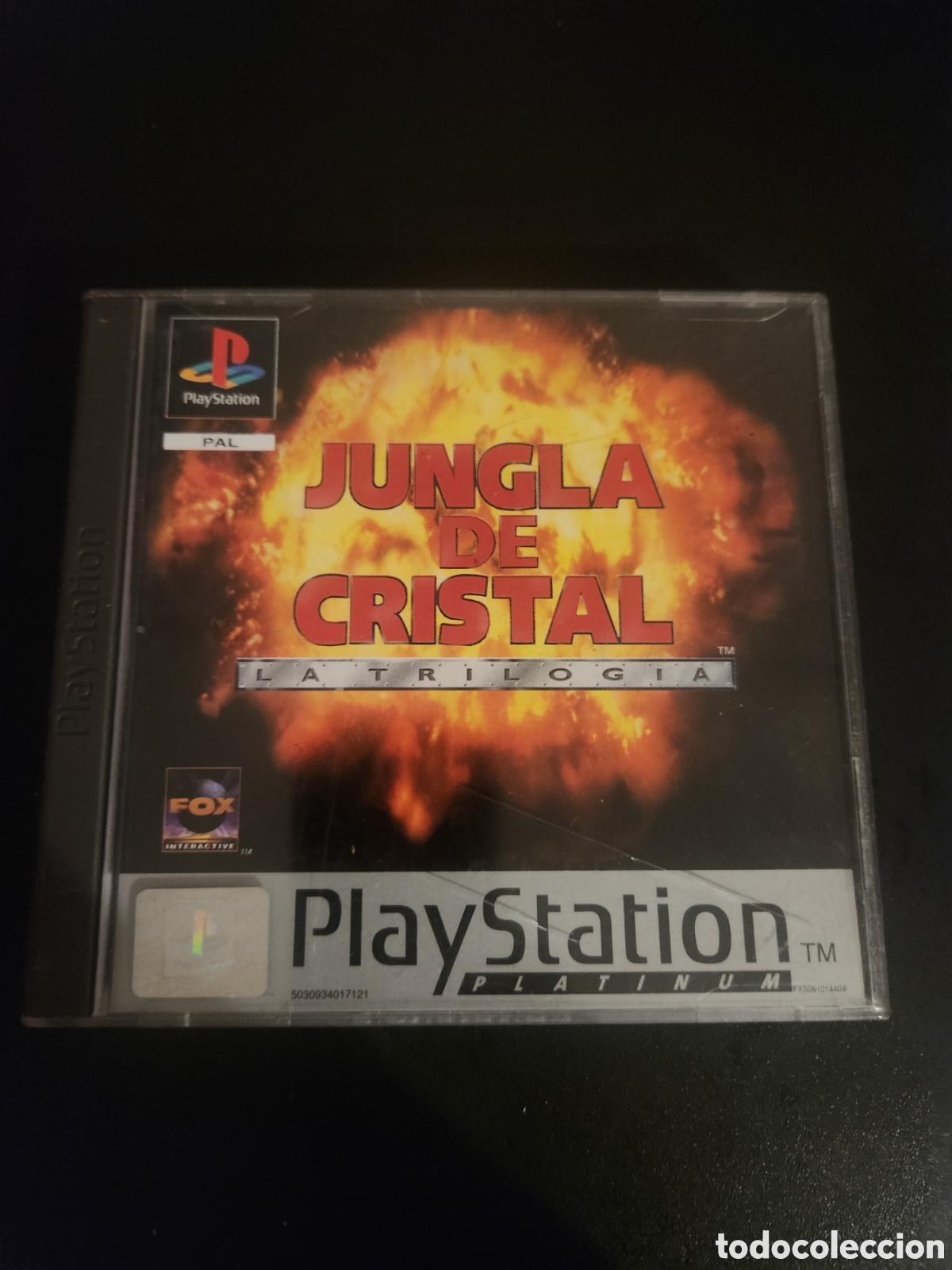 Video Games and Consoles: Caja vac&iacute;a de PlayStation 1 jungla de cristal