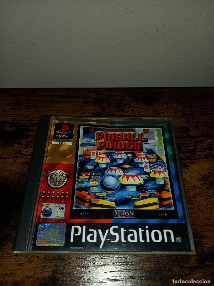 Videojuegos y consolas: Juego Pinball Power PS1