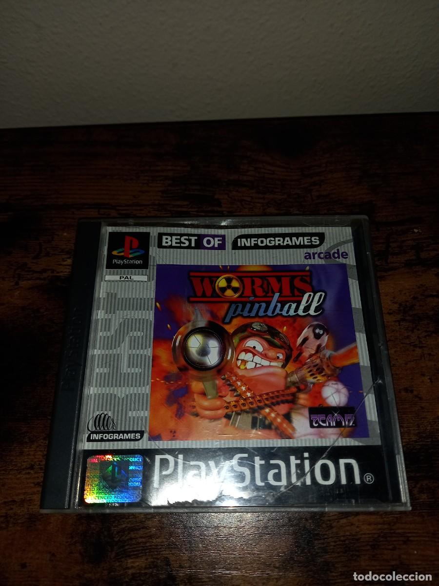 Videojuegos y consolas: Juego Worms Pinball PS1