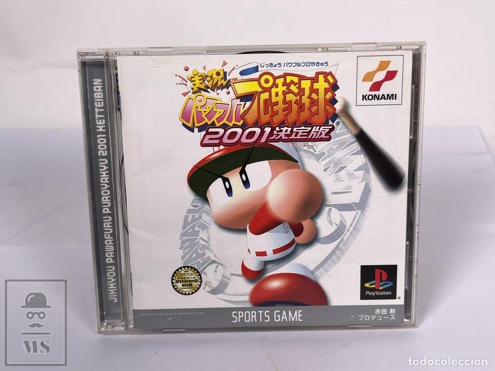 Video Games and Consoles: Jikkyou Powerful Pro Yakyuu 2001 Ketteiban &ndash; PlayStation PS1 Jap&oacute;n &ndash; Konami