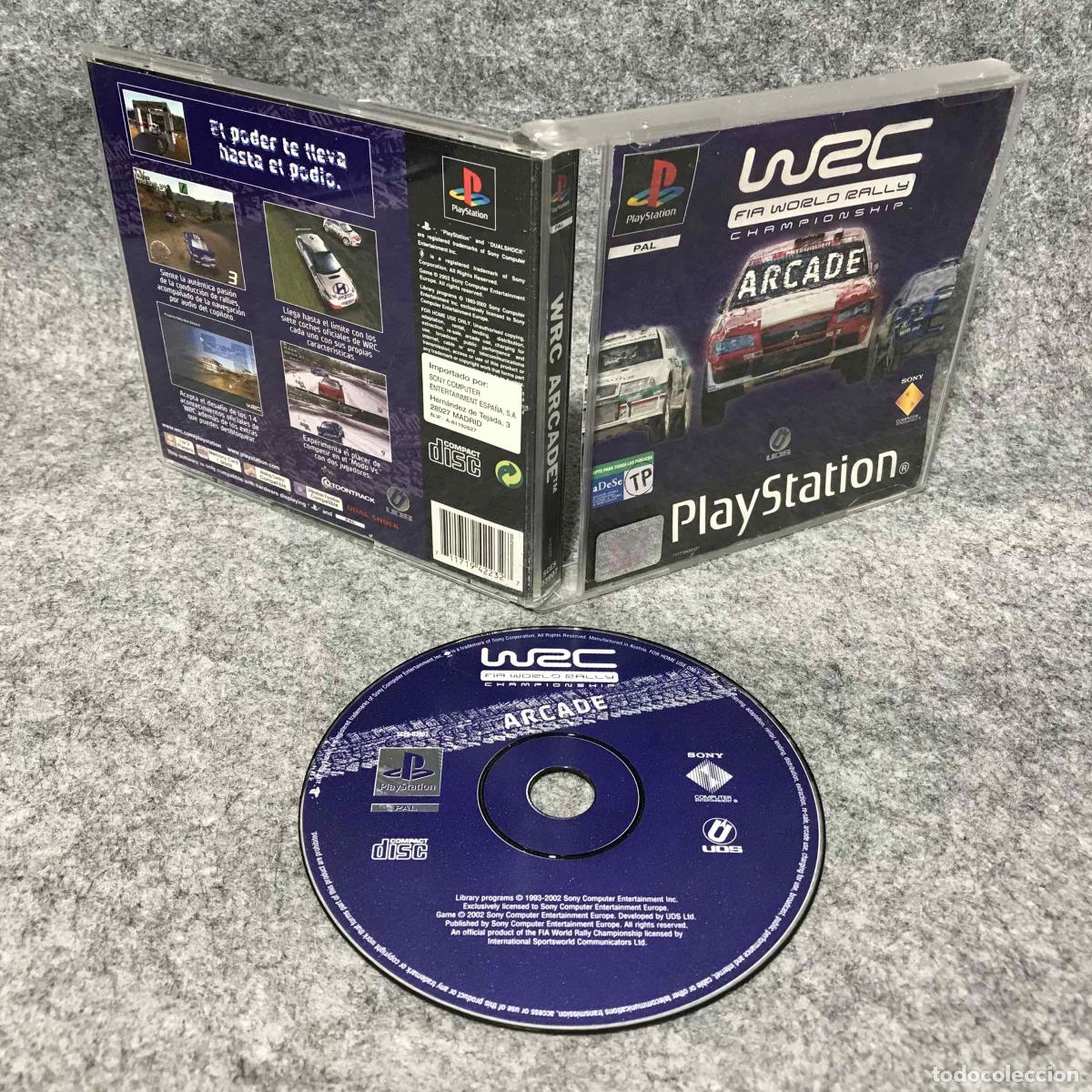 Videojogos e Consolas: WRC ARCADE SONY PLAYSTATION PS1