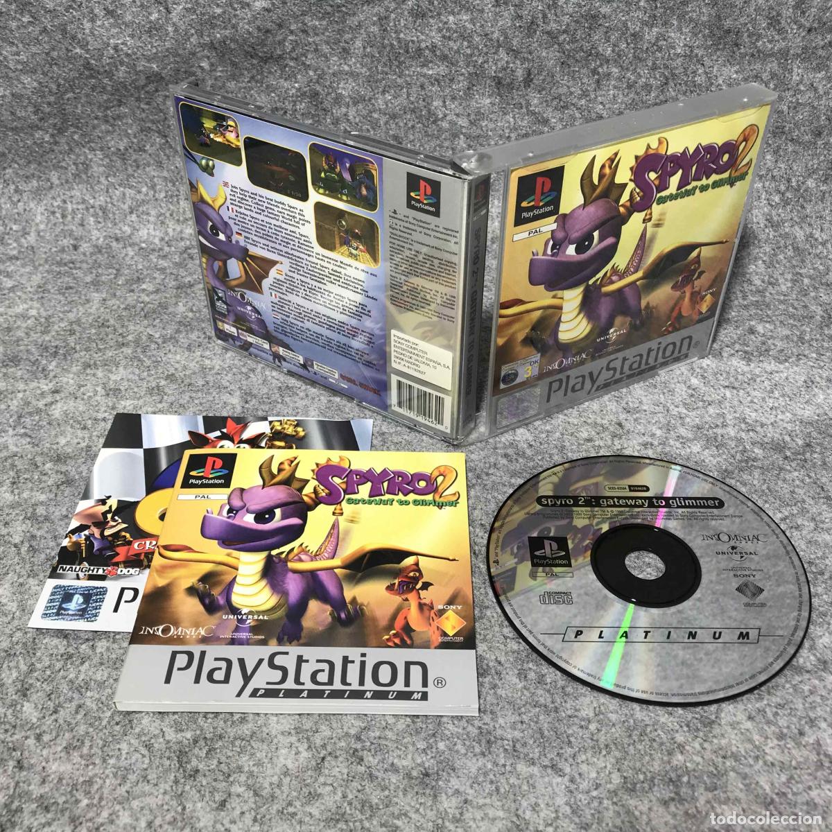 Videojogos e Consolas: SPYRO 2 GATEWAY TO GLIMMER SONY PLAYSTATION PS1