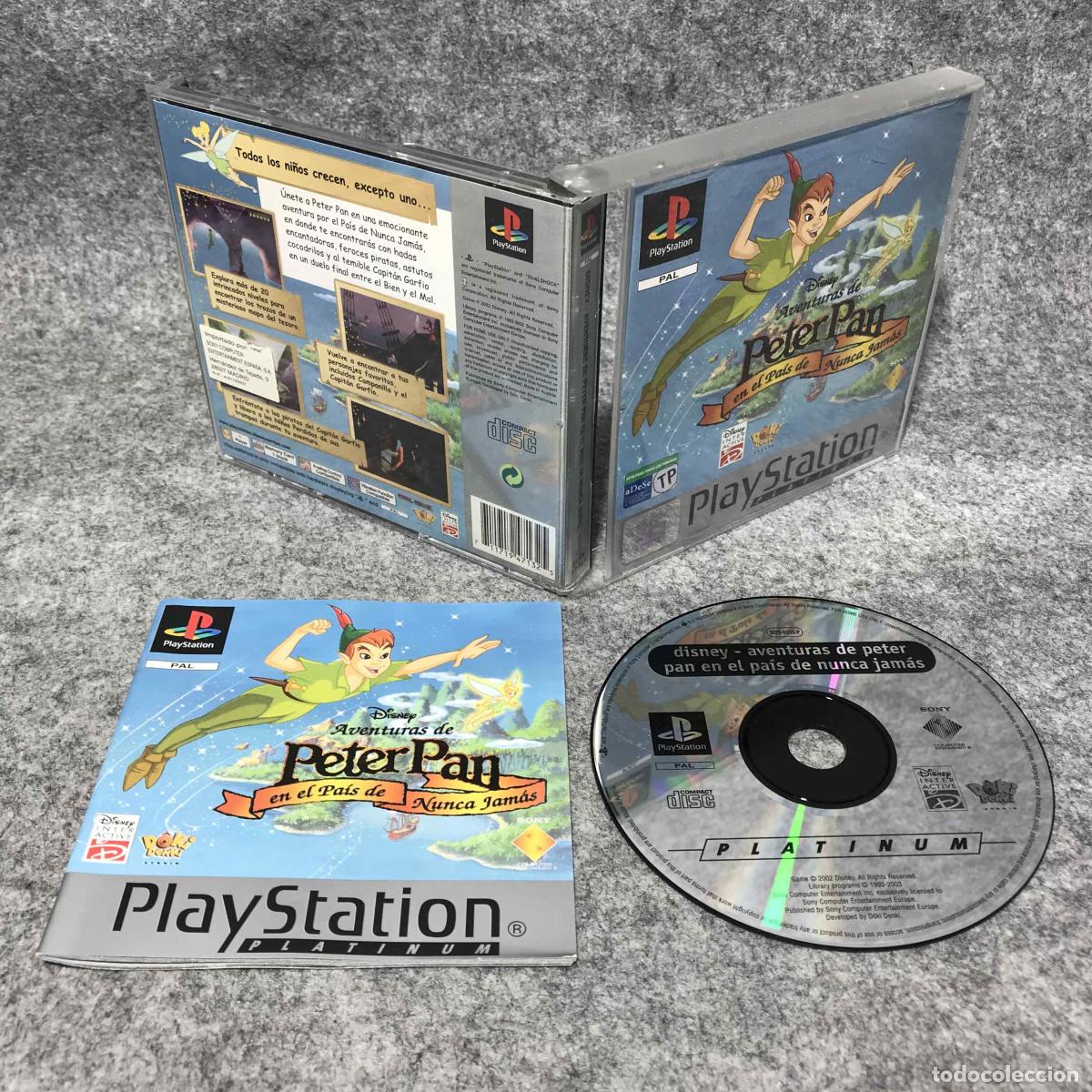 Videojogos e Consolas: DISNEY AVENTURAS DE PETER PAN EN EL PAIS DE NUNCA JAMAS SONY PLAYSTATION PS1