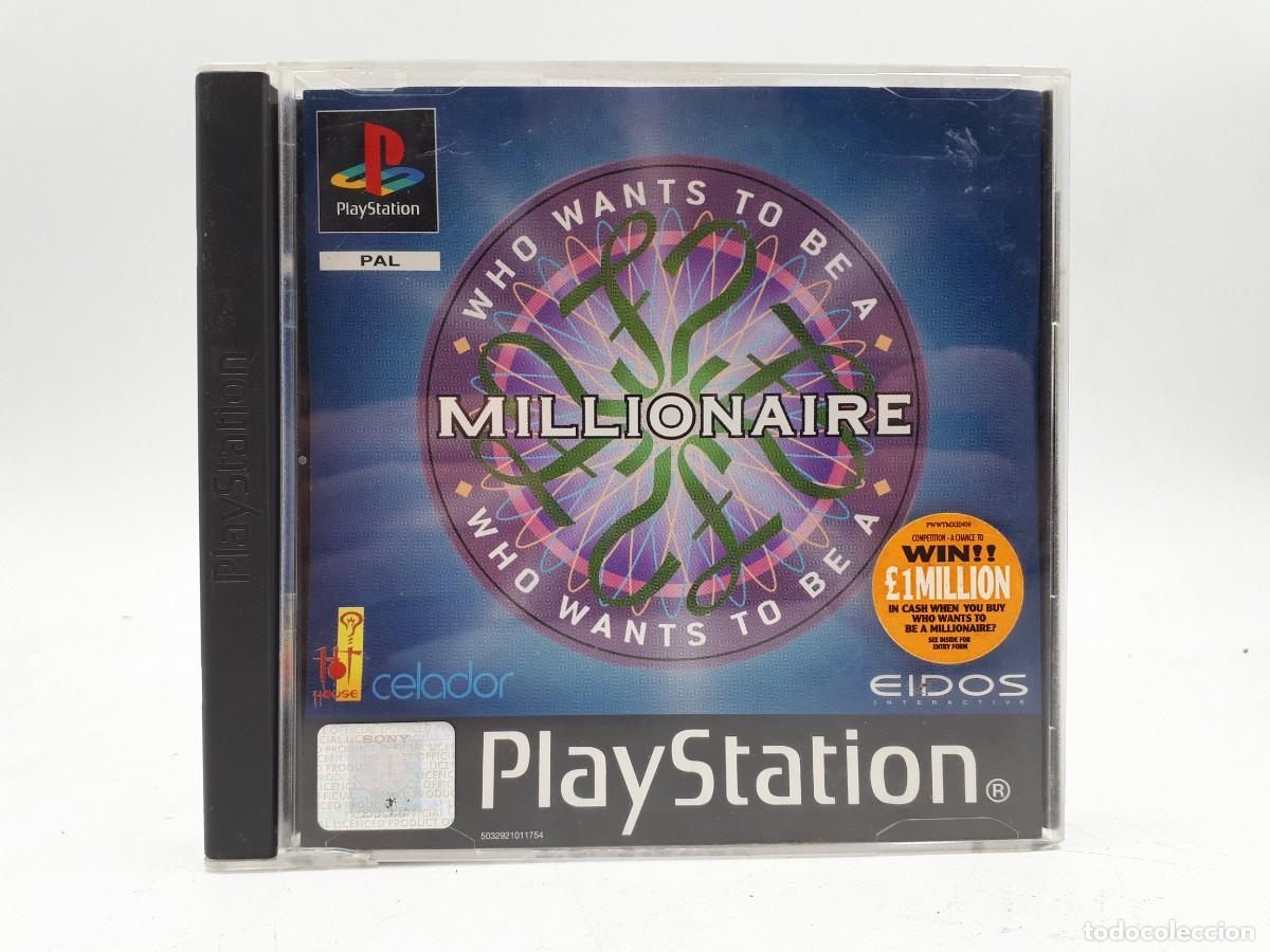 Videojuegos y consolas: QUIERE SER MILLONARIO WHO WANTS TO BE MILLIONAIRE PLAYSTATION 1 PS1 PSONE PSX UK