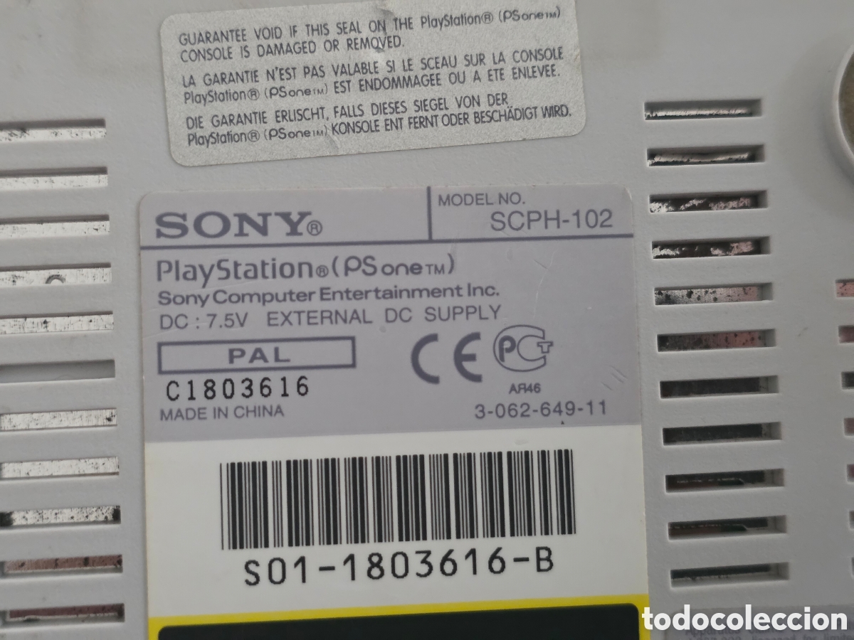 Videojuegos y consolas: psone sony scph-102 con mando funcionando - Foto 3