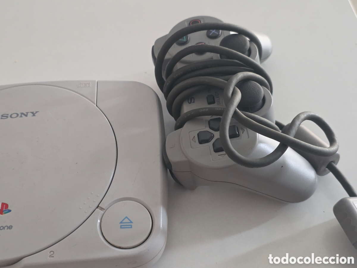 Videojuegos y consolas: psone sony scph-102 con mando funcionando - Foto 8