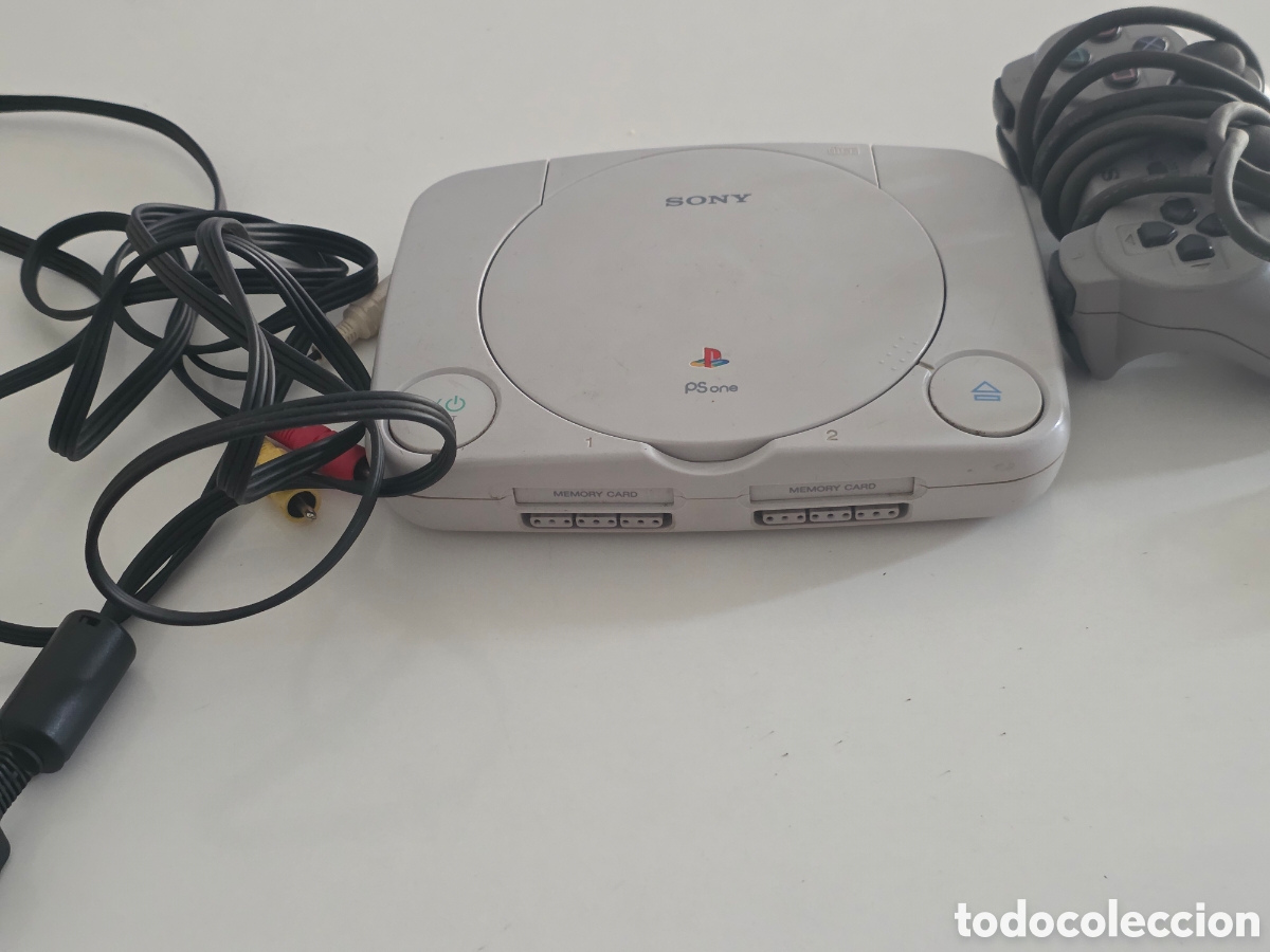 Videojuegos y consolas: psone sony scph-102 con mando funcionando - Foto 9