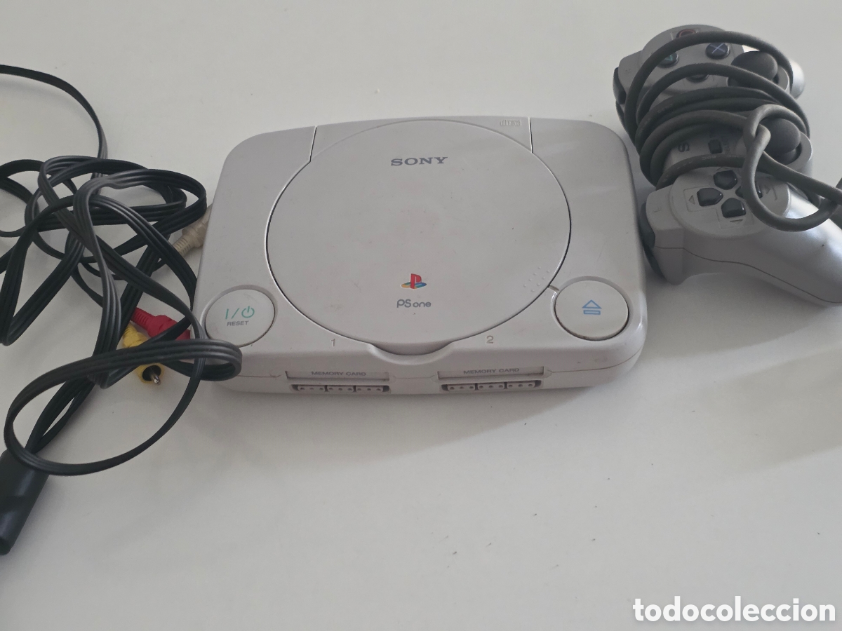 Videojuegos y consolas: psone sony scph-102 con mando funcionando - Foto 12