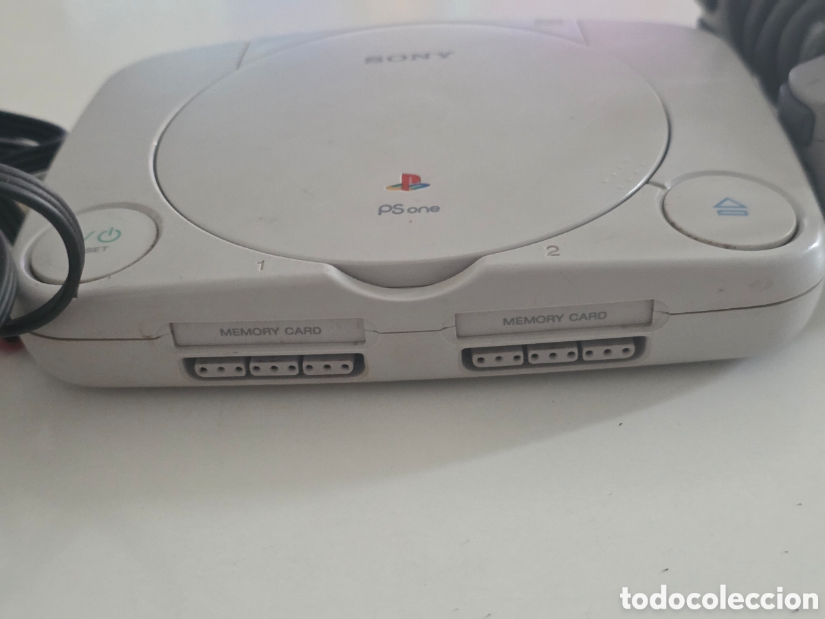 Videojuegos y consolas: psone sony scph-102 con mando funcionando