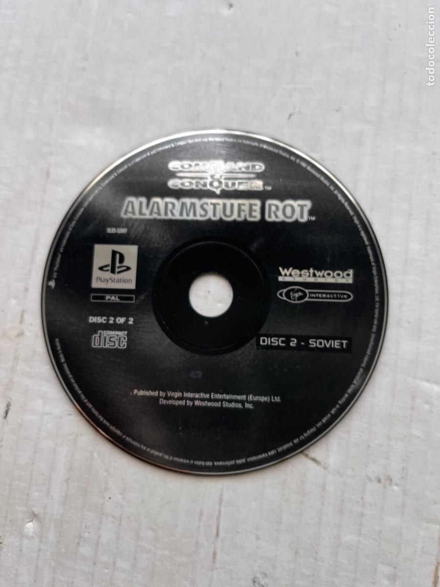 Videojuegos y consolas: COMMAND AND CONQUER - ALARMSTUFE ROT - PSX PLAYSTATION 1 PLAY STATION ONE KREATEN