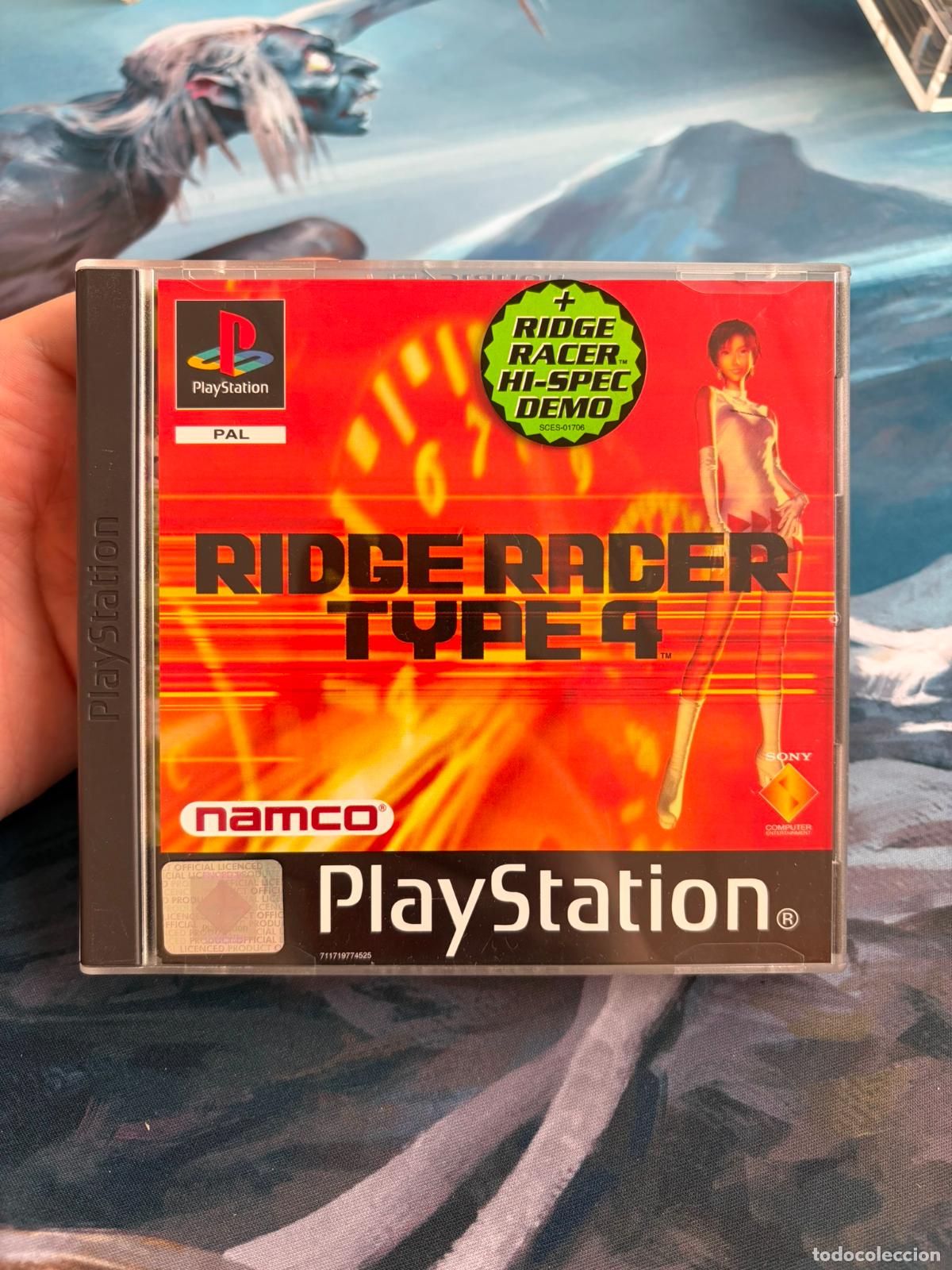 Videojuegos y consolas: Ridge racer TYpe 4 - SOny playstation 1 play station ps1 psx - PAL ESP completo