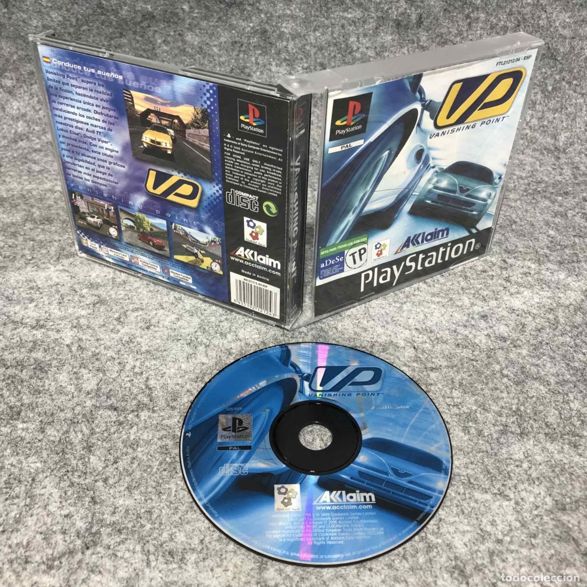 Videojuegos y consolas: VANISHING POINT SONY PLAYSTATION PS1 - Foto 1