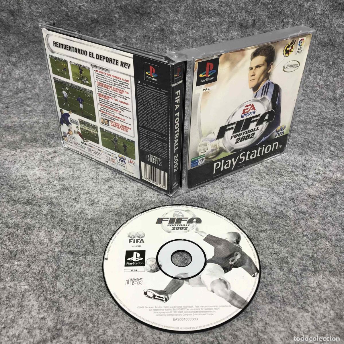 Videojuegos y consolas: FIFA FOOTBALL 2002 SONY PLAYSTATION PS1