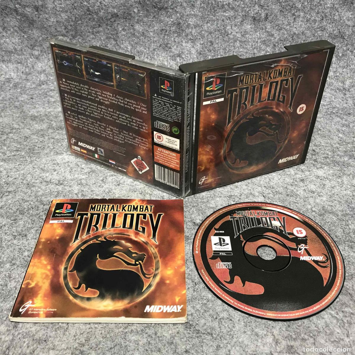 Videojuegos y consolas: MORTAL KOMBAT TRILOGY SONY PLAYSTATION PS1