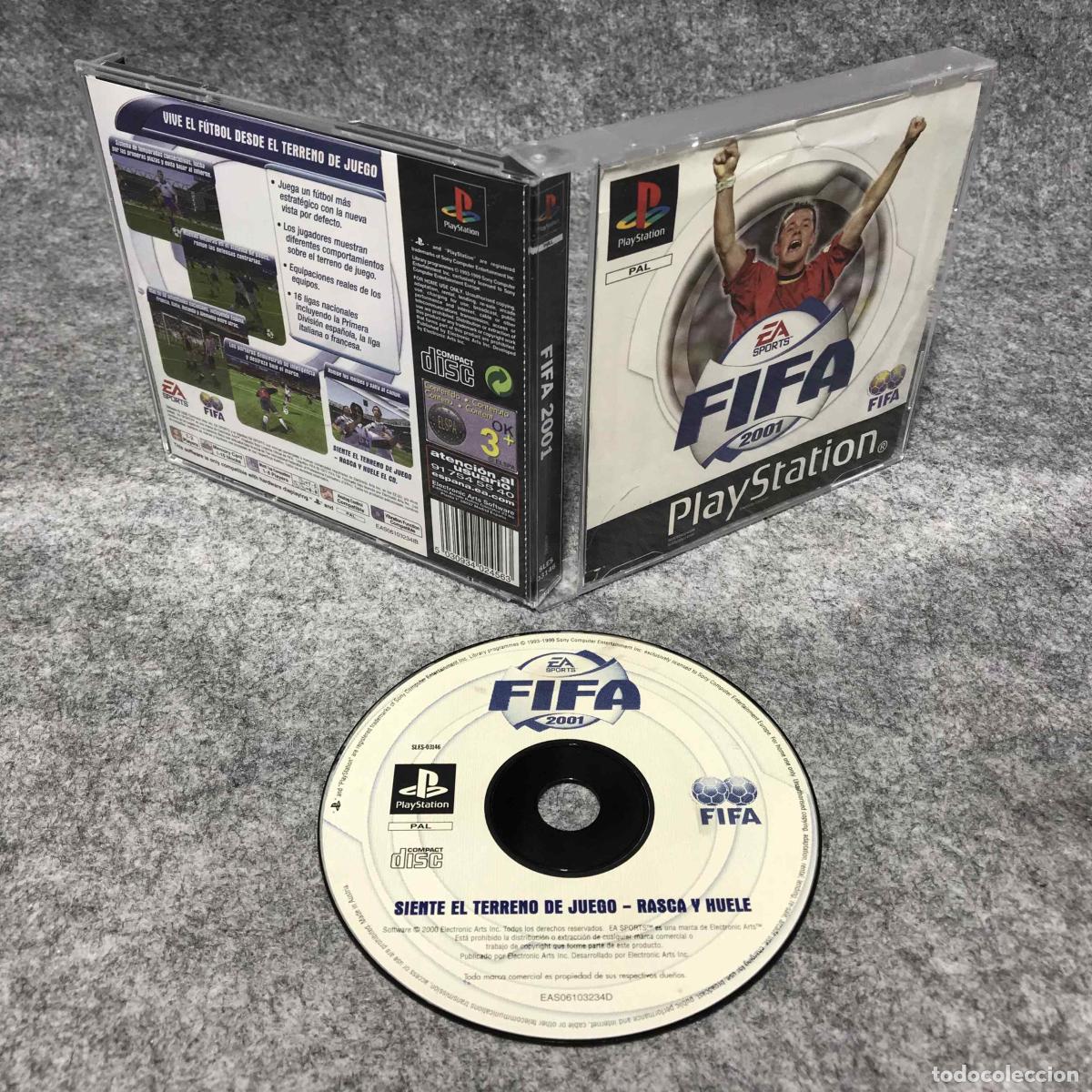Videojuegos y consolas: FIFA 2001 SONY PLAYSTATION PS1 - Foto 1