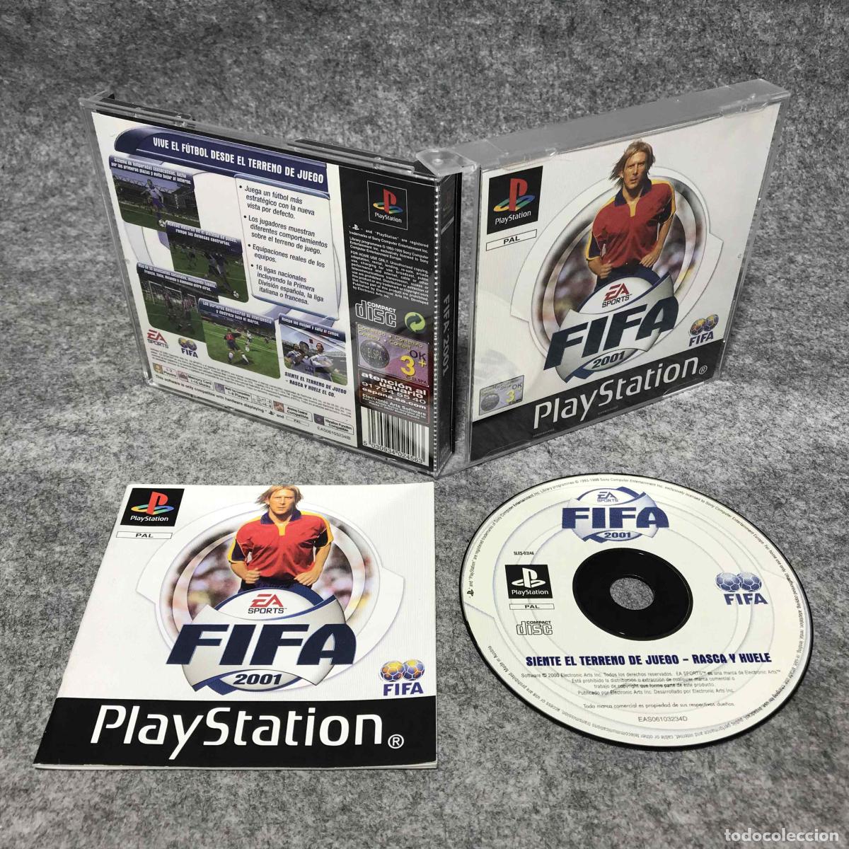 Videojuegos y consolas: FIFA 2001 SONY PLAYSTATION PS1 - Foto 1