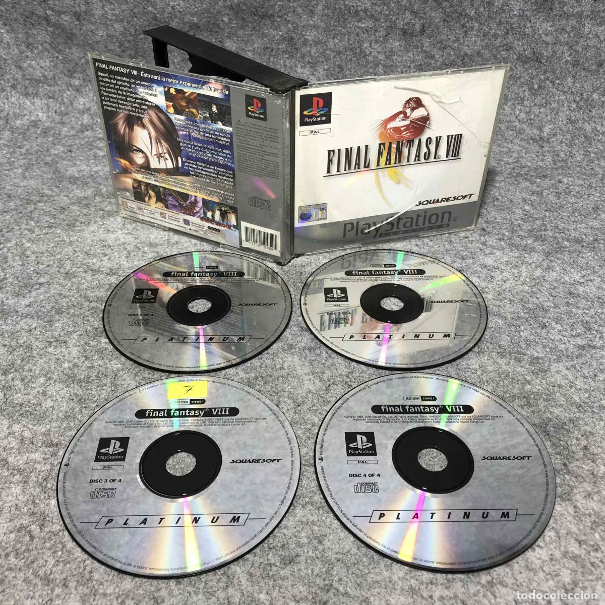 Videojuegos y consolas: FINAL FANTASY VIII SONY PLAYSTATION PS1