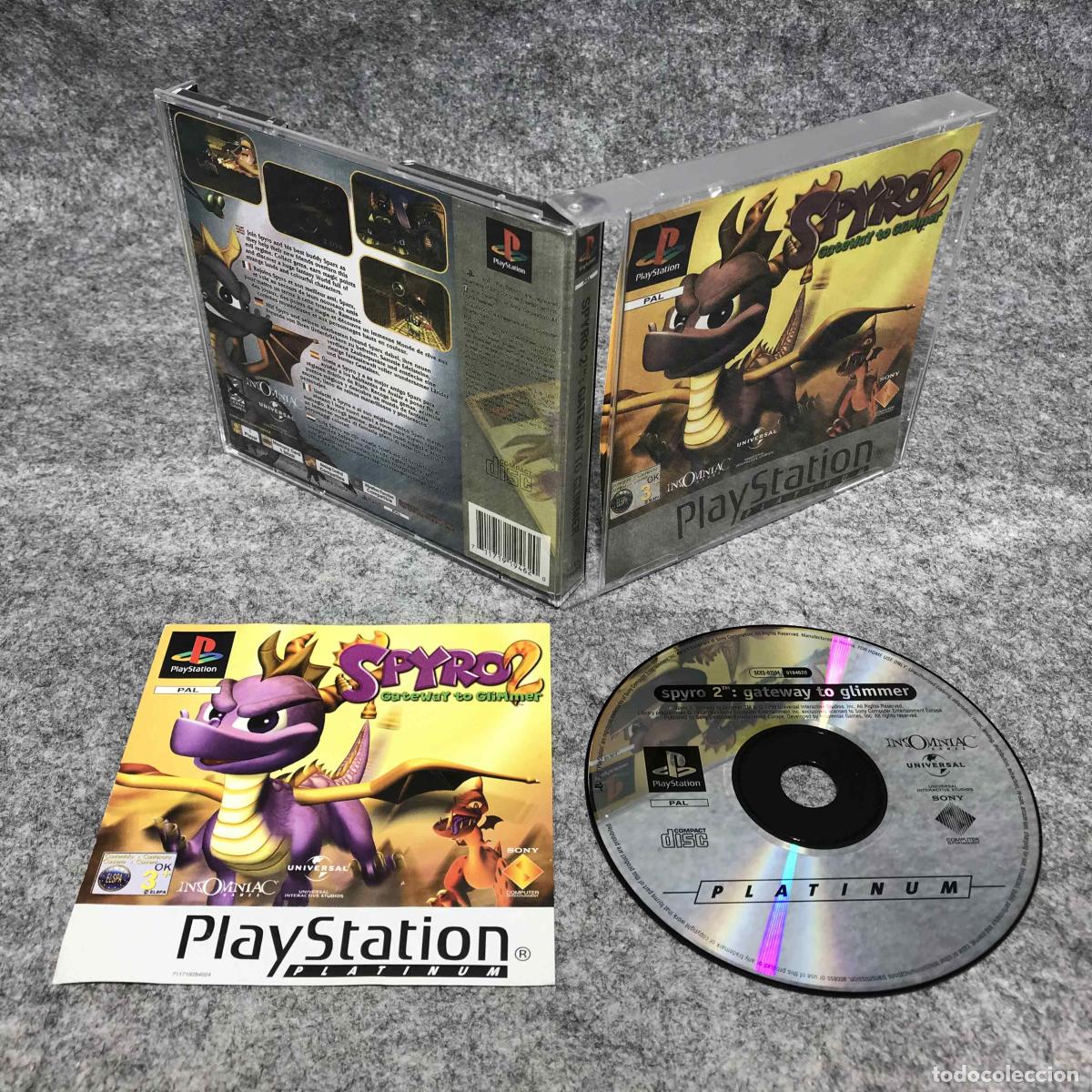 Videojuegos y consolas: SPYRO 2 GATEWAY TO GLIMMER SONY PLAYSTATION PS1