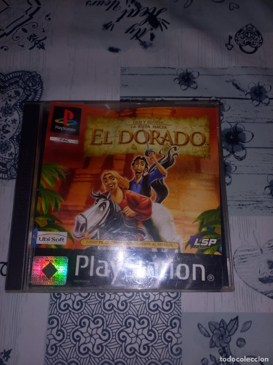 Videojuegos y consolas: ORO Y GLORIA : LA RUTA HACIA EL DORADO PS1 PAL ESPA&Ntilde;A COMPLETO CON MANUAL