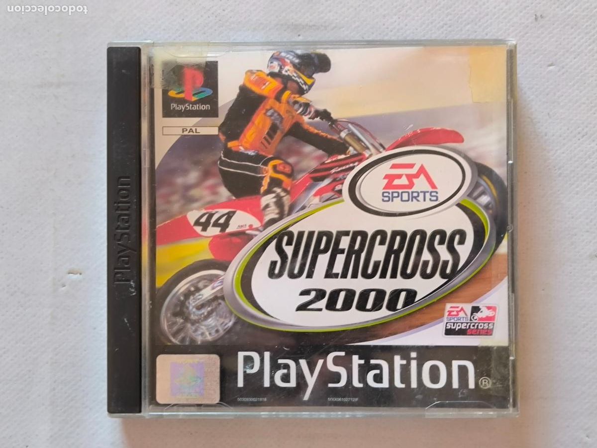 Videojuegos y consolas: PS1 SUPERCROSS 2000 - EA SPORTS - PSX - PLAYSTATION - PAL ESPA&Ntilde;A - LEER DESCRIPCION (5I)