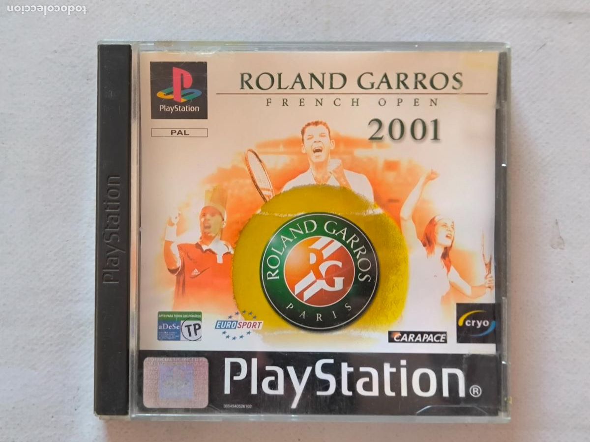 Videojuegos y consolas: PS1 ROLAND GARROS 2001 - FRENCH OPEN - PSX - PLAYSTATION (6K)