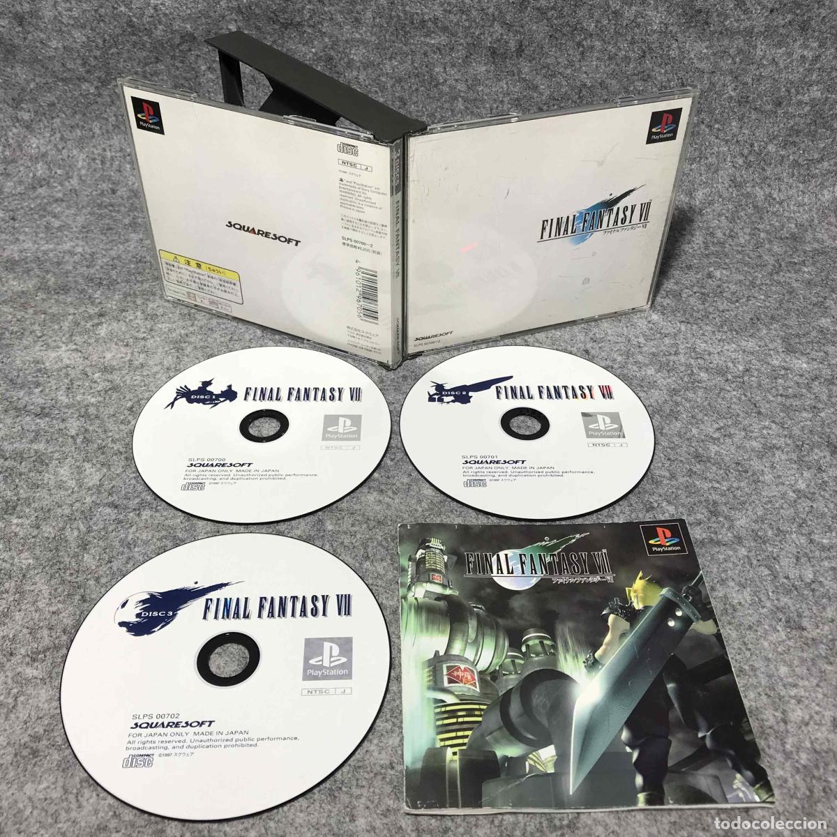 Videojogos e Consolas: FINAL FANTASY VII JAP SONY PLAYSTATION PS1