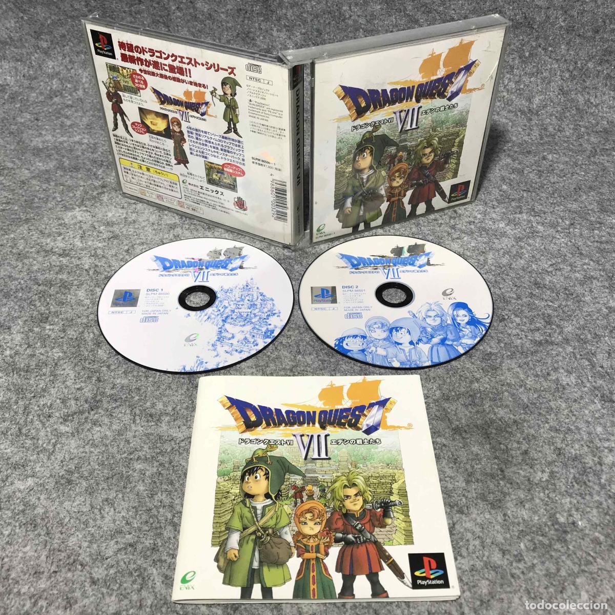 Videojogos e Consolas: DRAGON QUEST VII EDEN NO SENSHI TACHI JAP SONY PLAYSTATION PS1