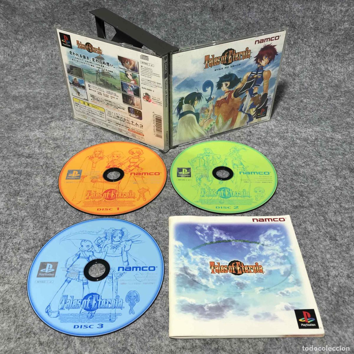 Videojogos e Consolas: TALES OF ETERNIA JAP SONY PLAYSTATION PS1