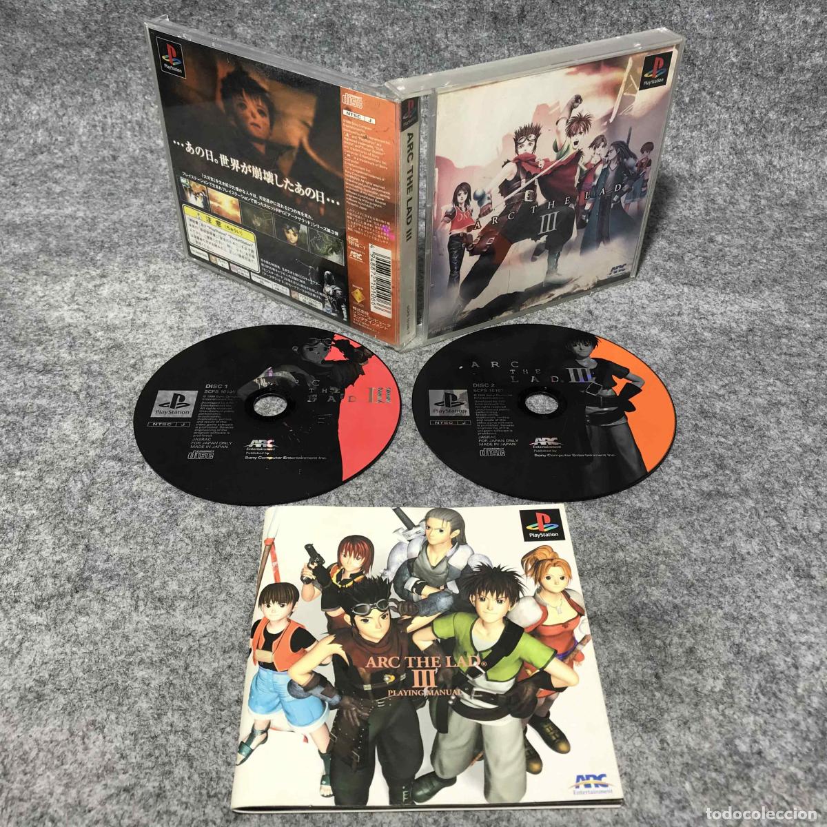 Videojogos e Consolas: ARC THE LAD III JAP SONY PLAYSTATION PS1