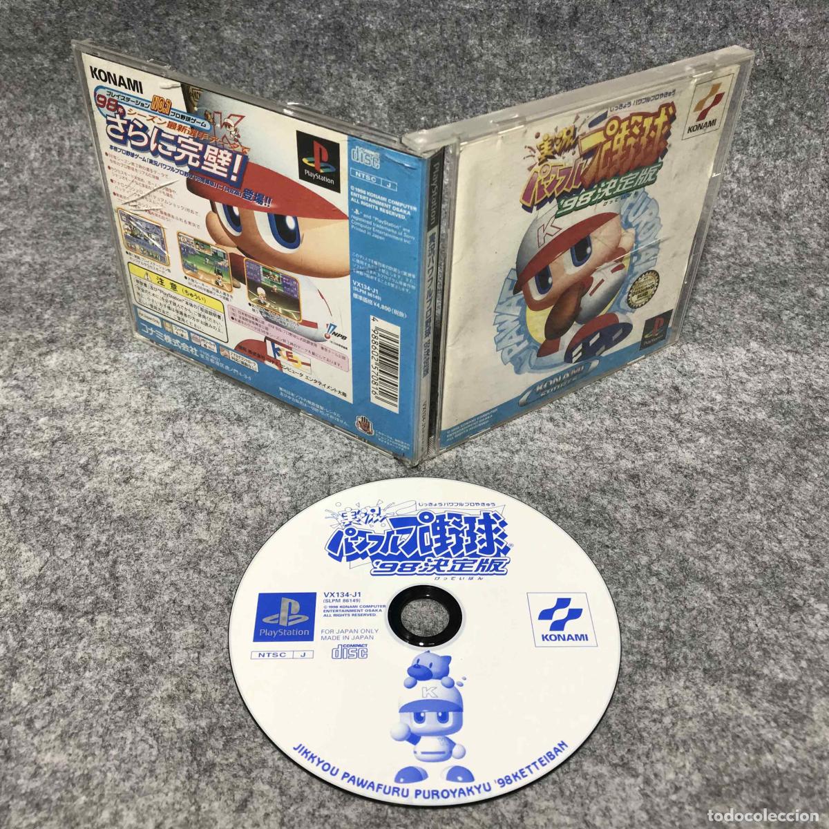 Videojogos e Consolas: JIKKYOU PAWAFURU PUROYAKYU 98 KETTEIBAN JAP SONY PLAYSTATION PS1