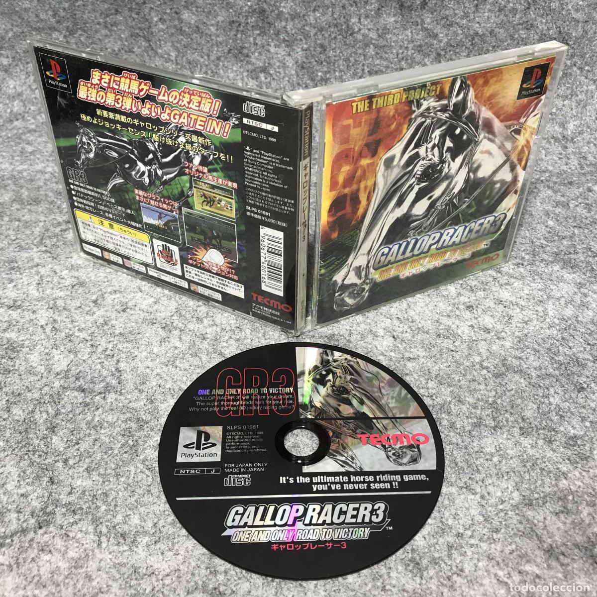 Videojuegos y consolas: GALLOP RACER 3 ONE AND ONLY ROAD TO VICTORY JAP SONY PLAYSTATION PS1