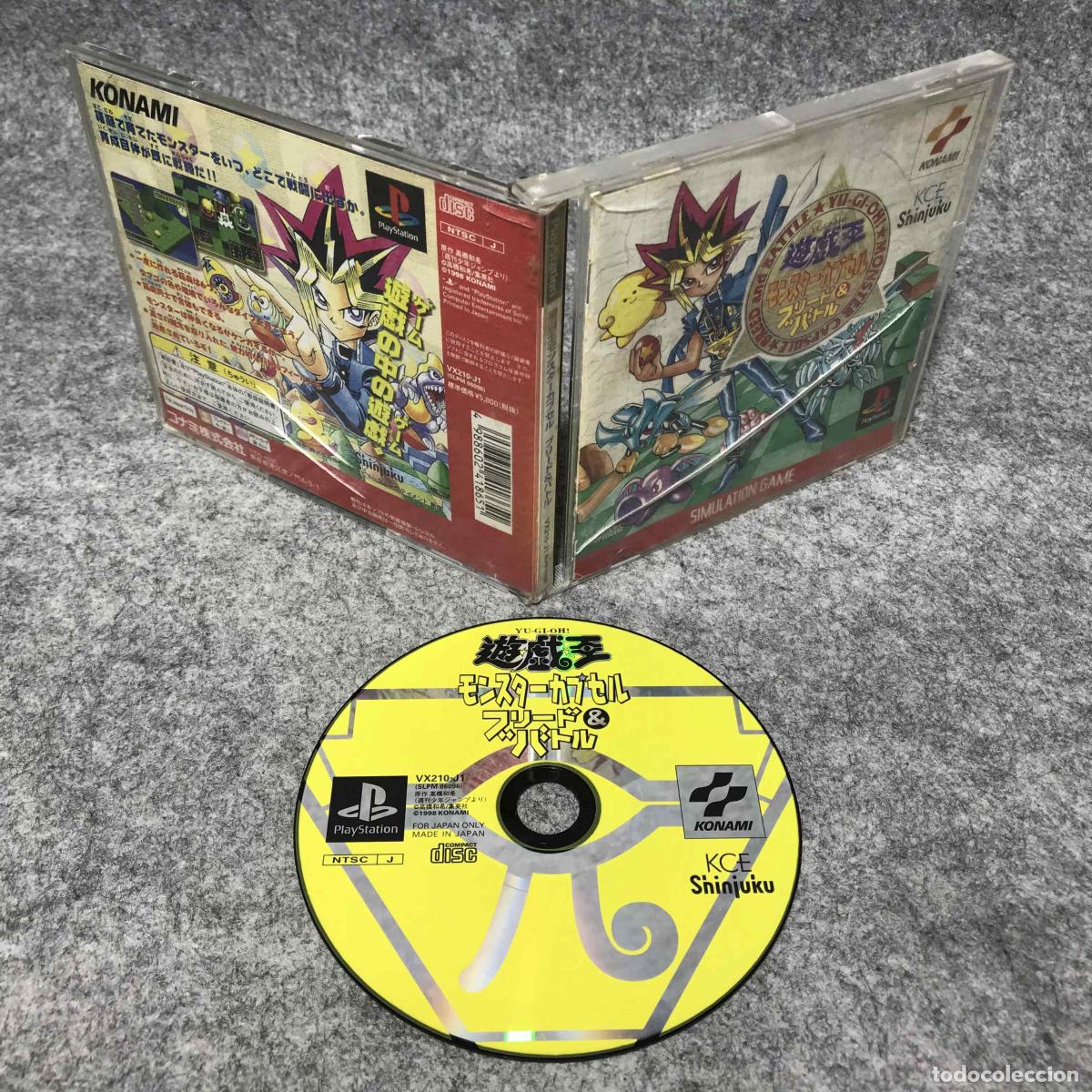 Videojuegos y consolas: YU GI OH MONSTER CAPSULE BREED AND BATTLE JAP SONY PLAYSTATION PS1