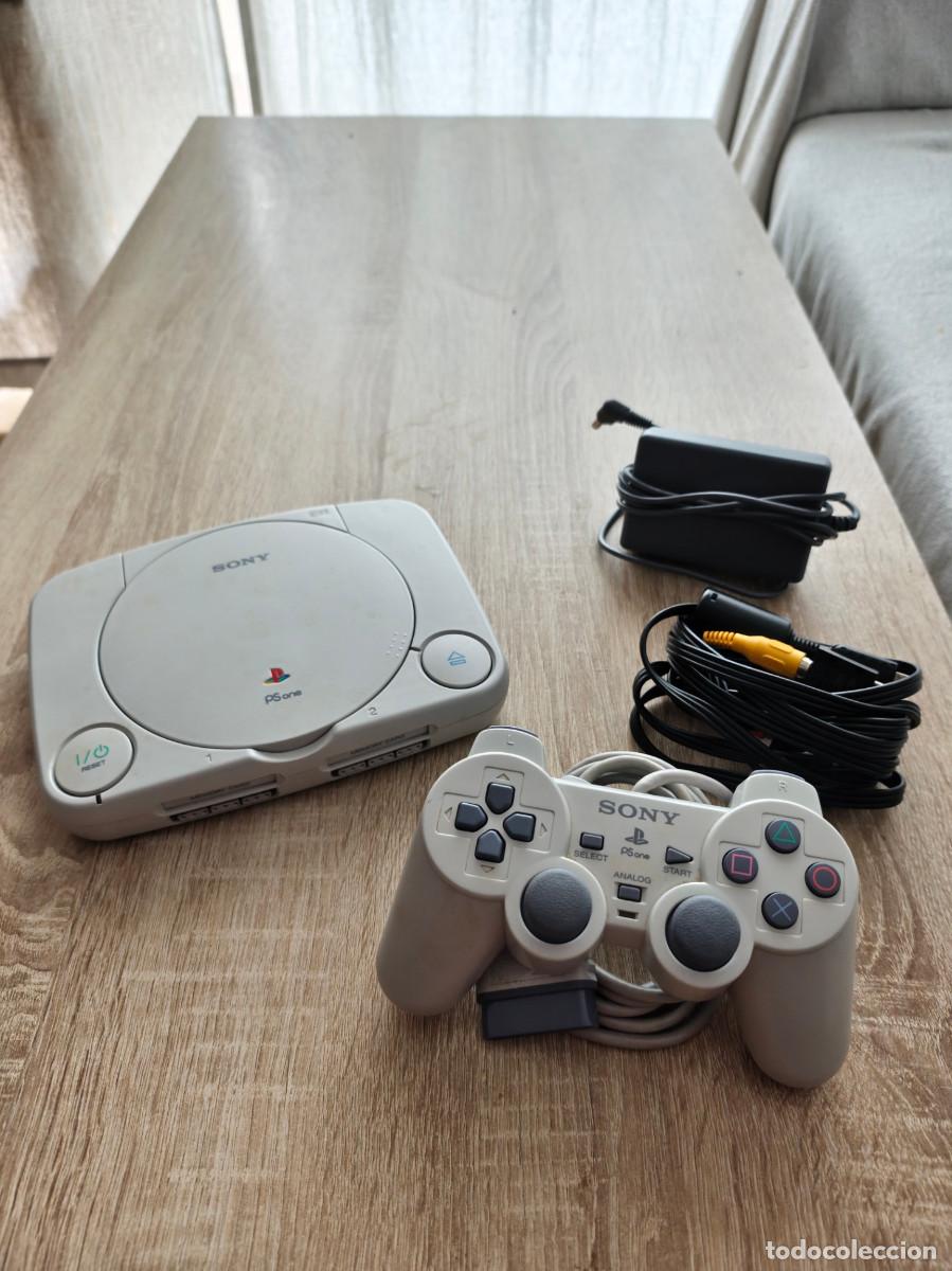 Videospiele und Konsolen: Sony PSone + Mando + Cables