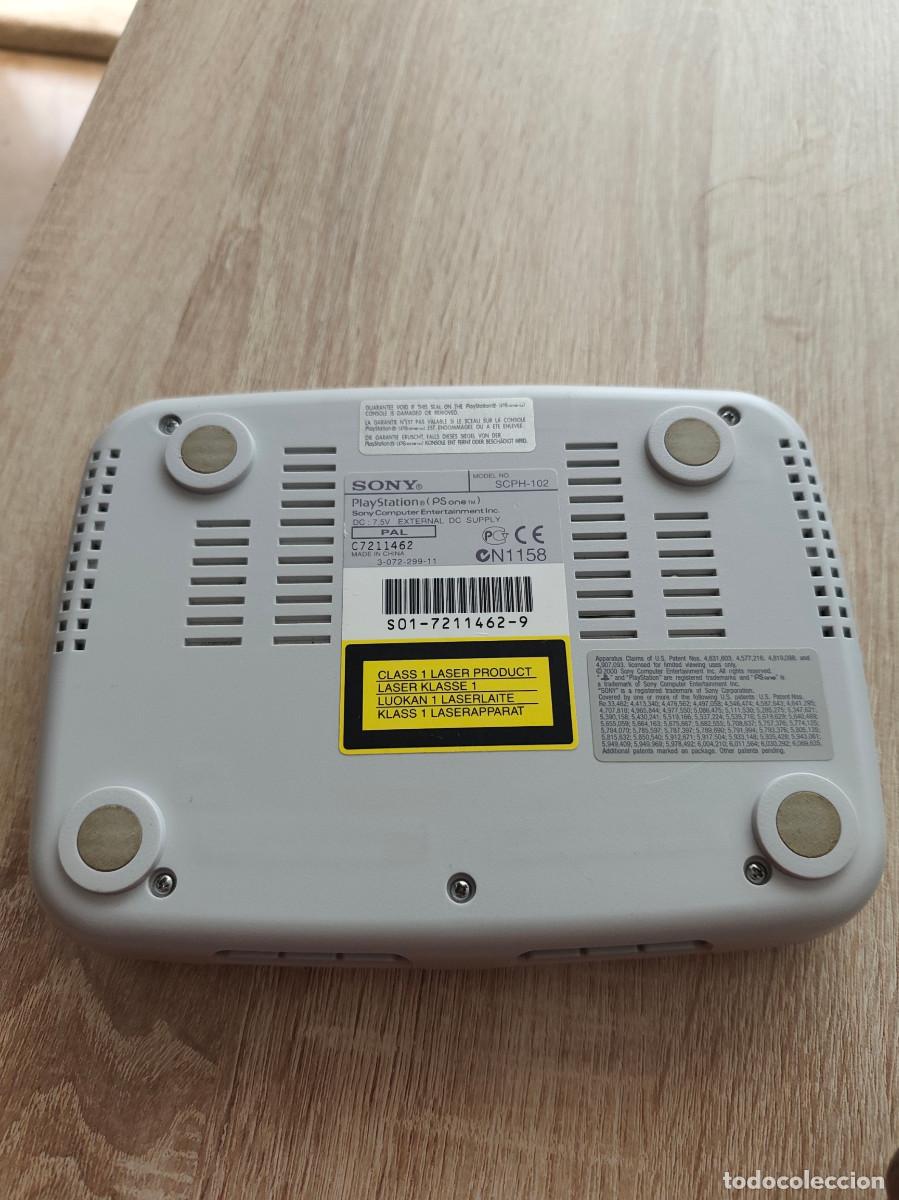 Videojuegos y consolas: Sony PSone + Mando + Cables - Foto 3