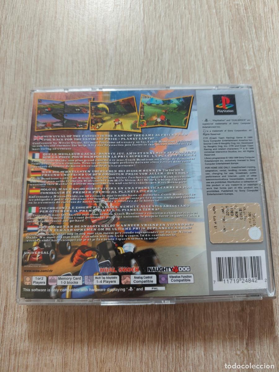 Videojuegos y consolas: Crash Team Racing PS1 - Foto 4