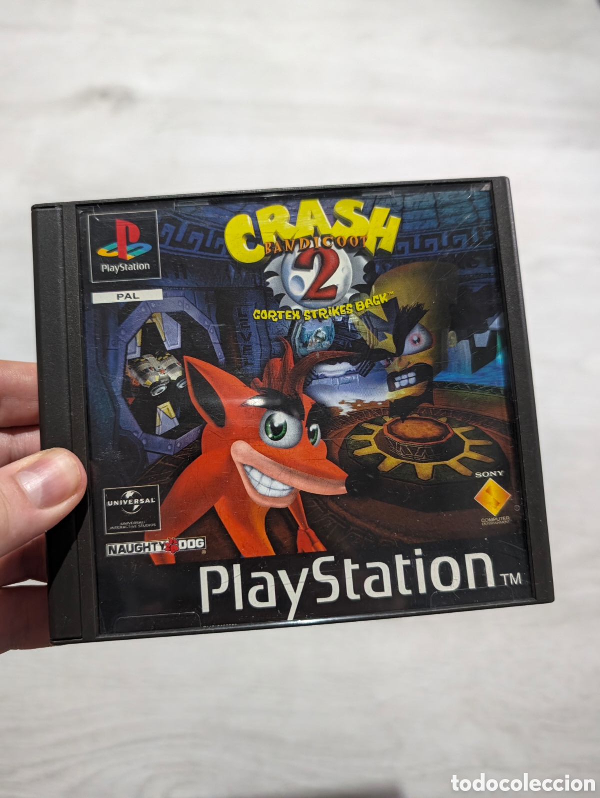 Videojuegos y consolas: Antiguo juego sony ps1 Crash 2 original