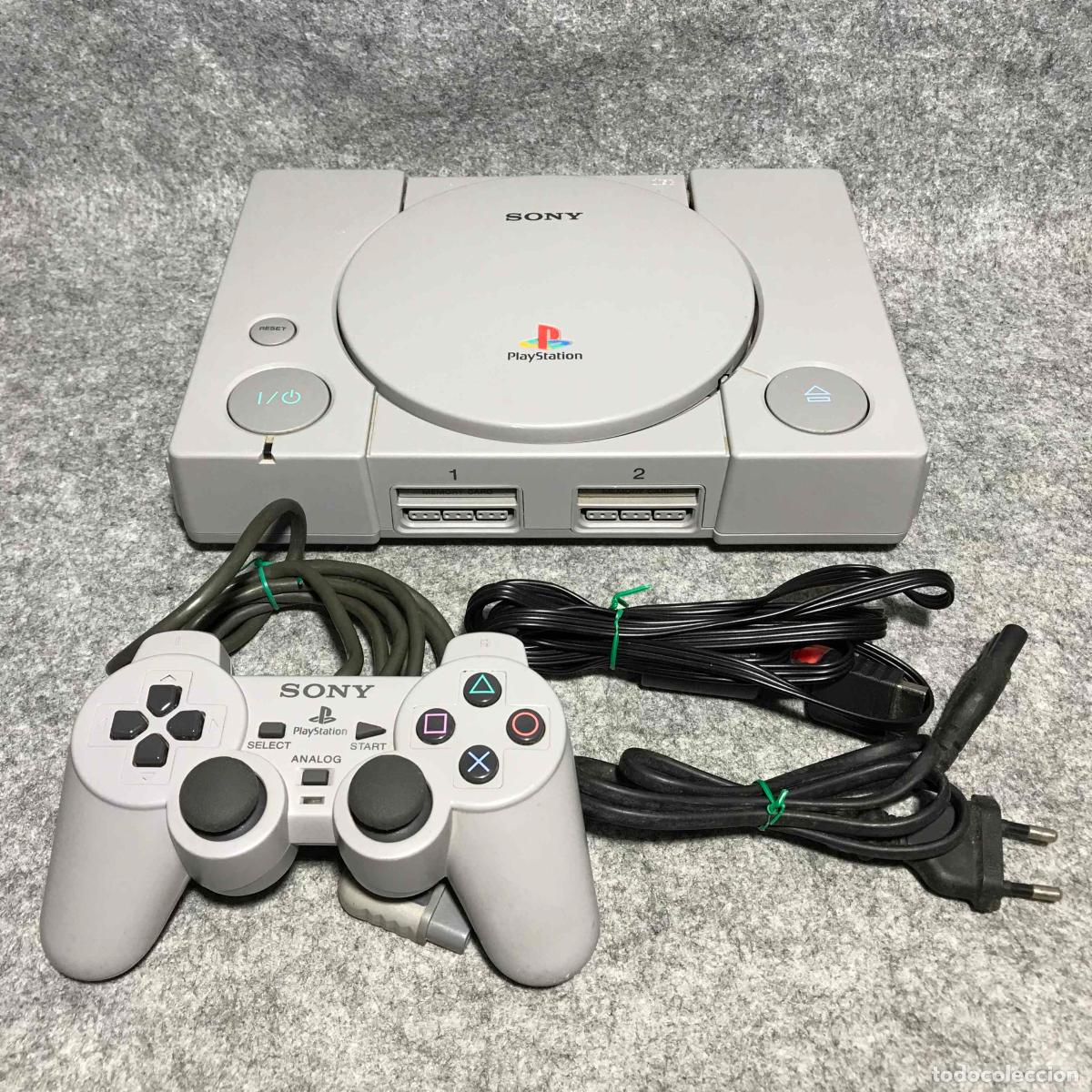 Videojuegos y consolas: CONSOLA SONY PLAYSTATION SCPH 9002+CHIP+DUALSHOCK+AV+AC PS1