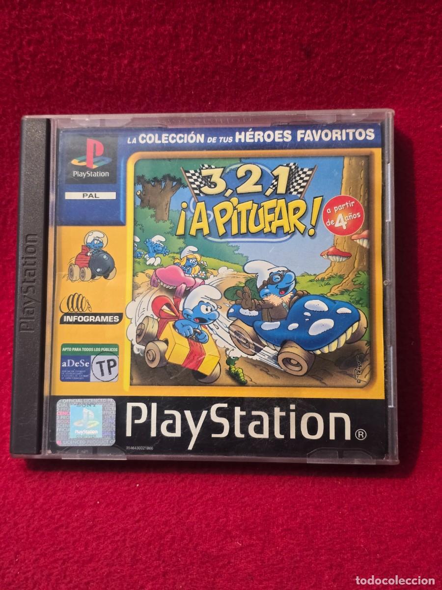 Videojuegos y consolas: JUEGO DE PlayStation 1 , PS1 : 3,2,1, A PITUFAR